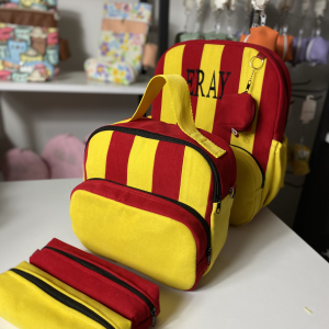 Galatasaraylı Çanta seti 4 parça